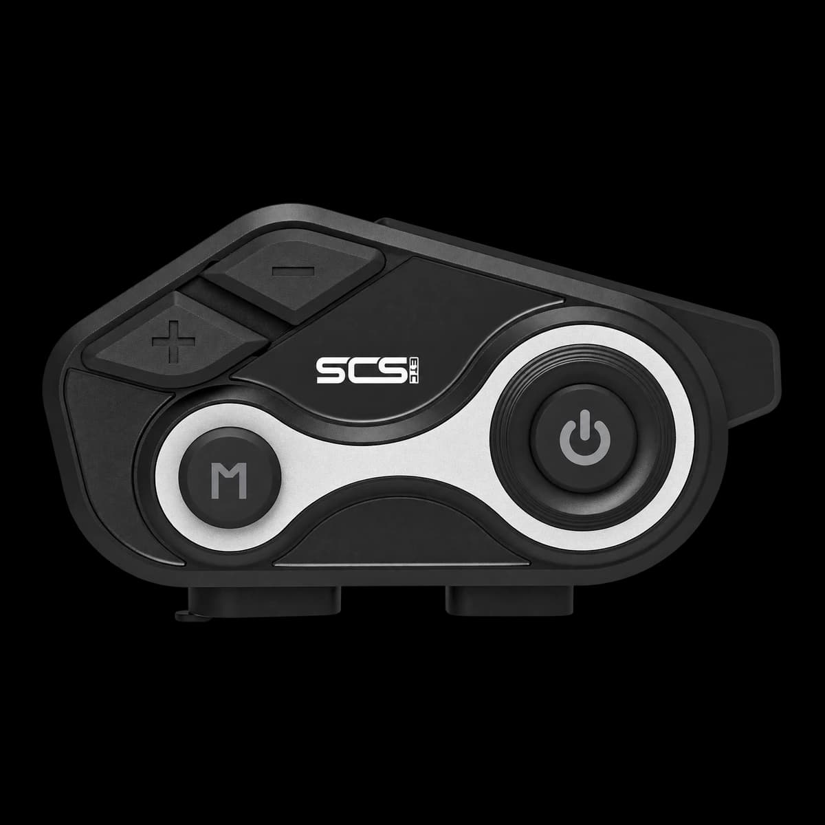 SCS S8-X black and silver helmet communication device